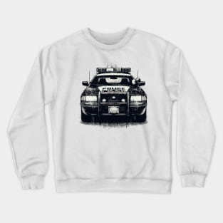 Police Car Crewneck Sweatshirt